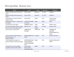 Monograf&iacute;as. Buscar por