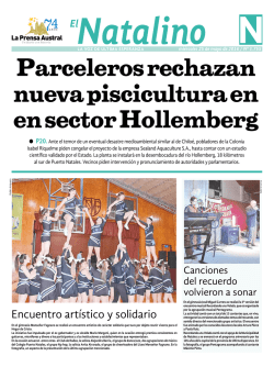 Parceleros rechazan nueva piscicultura en en