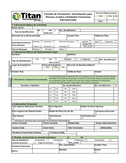 Vinculaci&oacute;n persona jur&iacute;dica