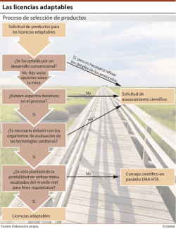 Las licencias adaptables