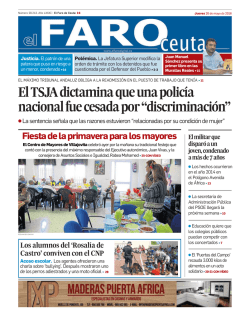 El TSJA dictamina que una polic&iacute;a nacional fue cesada por