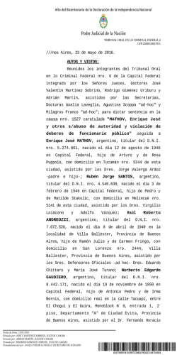 tribunal oral en lo criminal federal 6
