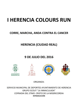 Autorizaci&oacute;n I HERENCIA COLOURS RUN