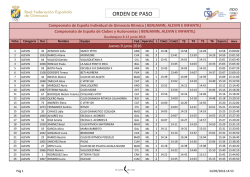 Minutaje Cto. De Espa&ntilde;a IndividuaL y Equ[...]