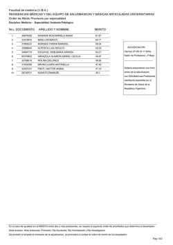 MERITO MEDICINA provisorio