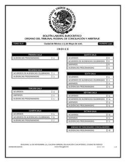 25 - Tribunal Federal de Conciliaci&oacute;n y Arbitraje