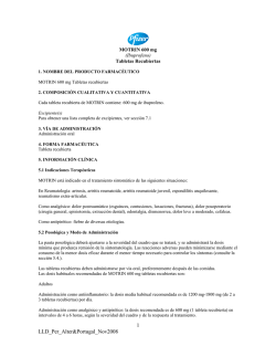 Folleto de Informaci&oacute;n al Profesional - Autorizado
