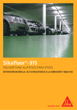 Brochure Sikafloor&reg;-315