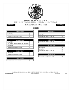 26 - Tribunal Federal de Conciliaci&oacute;n y Arbitraje