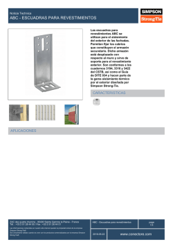 ABC Escuadras para revestimientos - Simpson Strong-Tie