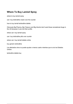 How To Buy Lamisil Terbinafine Tablets