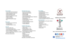 MenuSinGluten2 - Restaurante Bit&aacute;cora