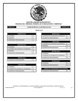 23 - Tribunal Federal de Conciliaci&oacute;n y Arbitraje