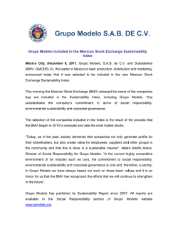 Gru upo M Model lo SA AB D DE CV V.