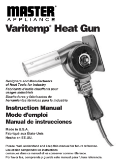 Varitemp&reg; Heat Gun