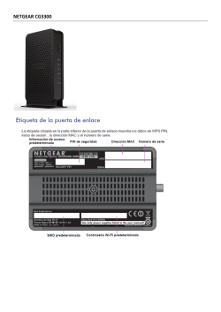 netgear cg3300