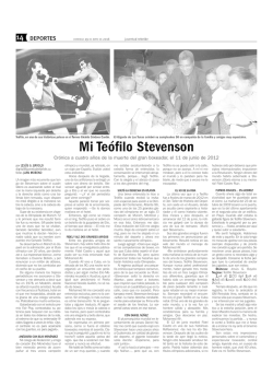 Deportes - Juventud Rebelde