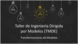 Transformaciones de Modelos