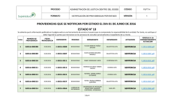 Estado 18 del 01 de junio de 2016 - Superintendencia Nacional de
