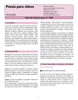 Poes&iacute;a para chicos