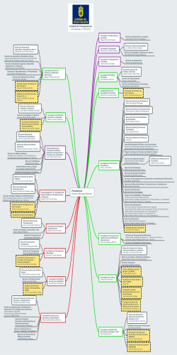 Organigrama detallado - Cabildo de Gran Canaria
