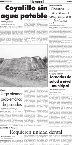 Requieren unidad dental - La Pol&iacute;tica desde Veracruz