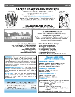 SACRED HEART CATHOLIC CHURCH