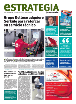 Grupo Delteco adquiere Serkide para reforzar su servicio t&eacute;cnico