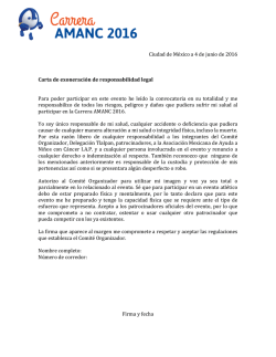 Da click aqu&iacute; - Yo corro por AMANC