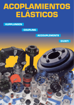 Catalogo completo de acoplamientos elasticos