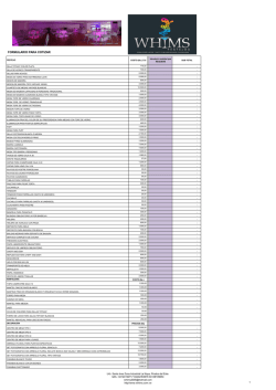 FORMULARIO PARA COTIZAR