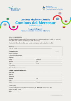 Formulario inscripci&oacute;n 2016