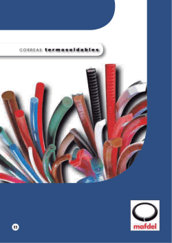 CORREAS termosoldables