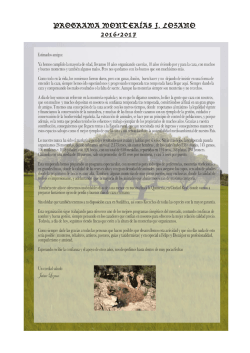 programa 16-17 mlj - Monterias Jaime Lozano