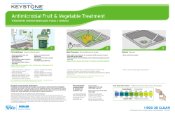 Antimicrobial Fruit & Vegetable Treatment
