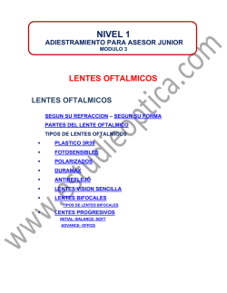 lentes oftalmicos