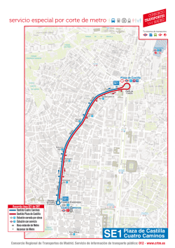S.E. Plaza de Castilla-Cuatro Caminos