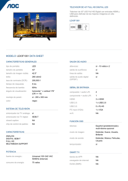 modelo: le43f1361 data sheet