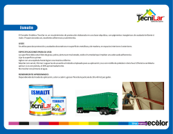 Esmalte - Pinturas Ecolor