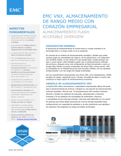 Hoja de datos - EMC Corporation