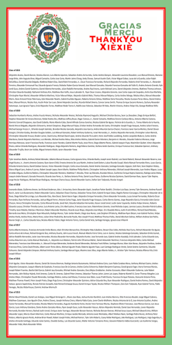 Class of 2021 Alejandro Acosta, David Alarcon, Nicolas Alarcon