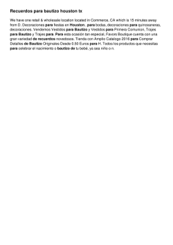 Recuerdos para bautizo houston tx