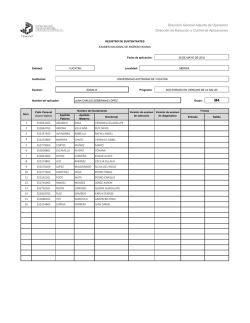 Direcci&oacute;n General Adjunta de Operaci&oacute;n Direcci&oacute;n de Ejecuci&oacute;n y