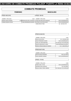 particip navarro promesas - Federaci&oacute;n Navarra de Taekwondo