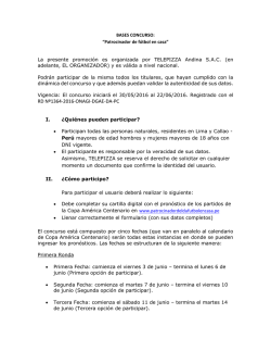 T&eacute;rminos y condiciones - Telepizza #Patrocinador del F&uacute;tbol en Casa