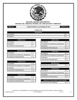 30 - Tribunal Federal de Conciliaci&oacute;n y Arbitraje