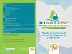 &ldquo;Rumbo a los 50 a&ntilde;os de Innovaci&oacute;n, Experiencia y Excelencia