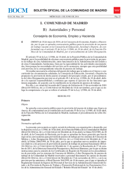 B) Autoridades y Personal - Sede Electr&oacute;nica del Boletin Oficial de