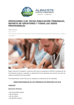 Imprime esta Noticia - ANPE Albacete Castilla