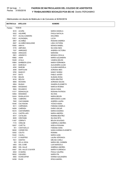 Matriculados sin deuda de Matricula ni de Convenio al 30/0